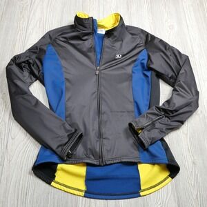 Pearl Izumi Cycling Jacket Womens Large Full Zip Mock Neck Made in USA
